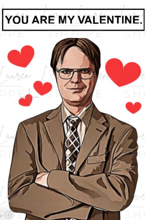 The Office Valentine's Day Card - You are My Valentine