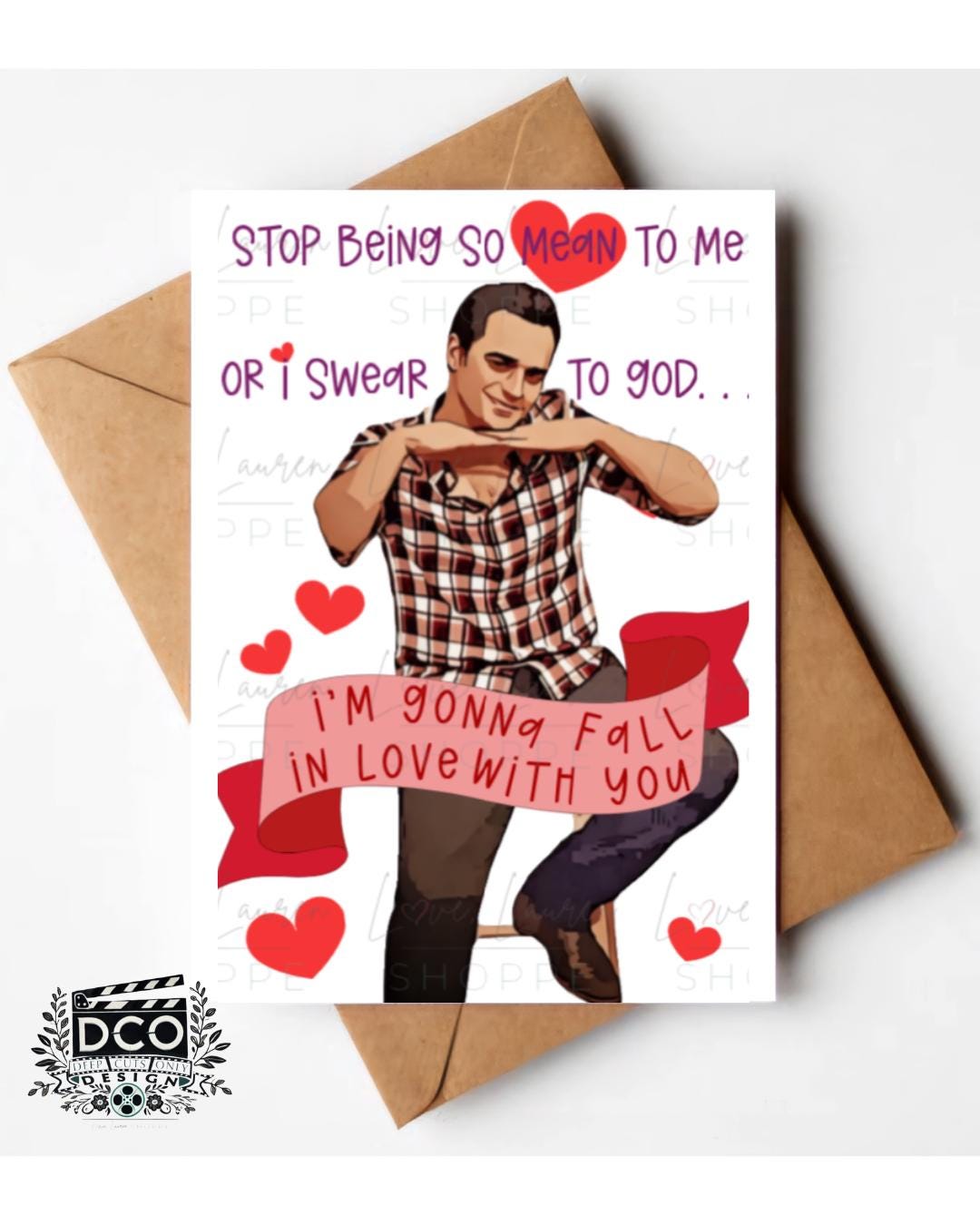 New Girl Greeting Card - Stop Being So Mean to Me