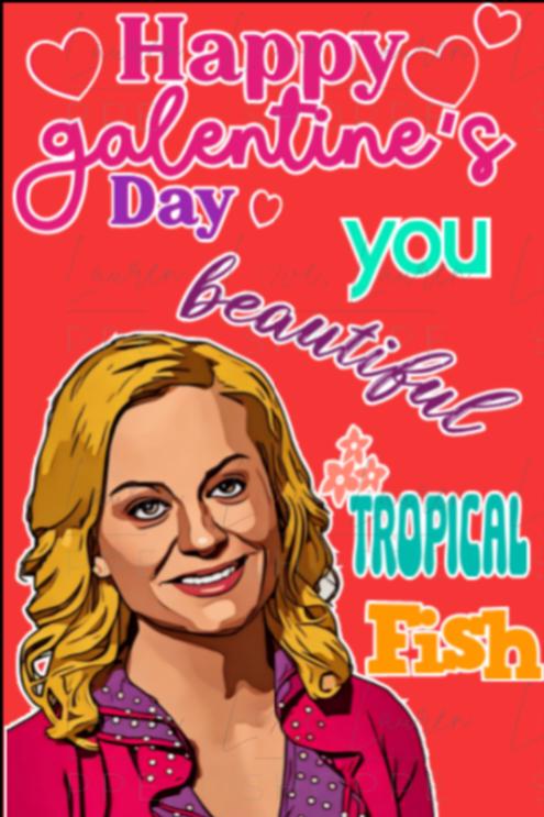 Parks and Recreation Valentine's Day Card - Galentine's Day