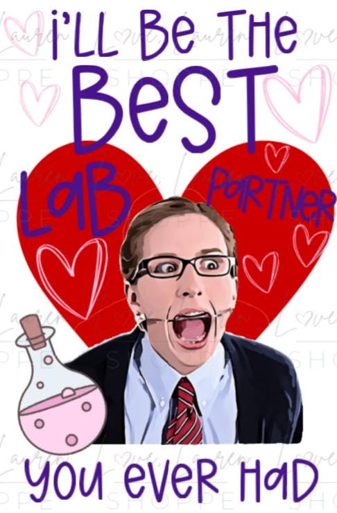 She's the Man Greeting Card - Best Lab Partner