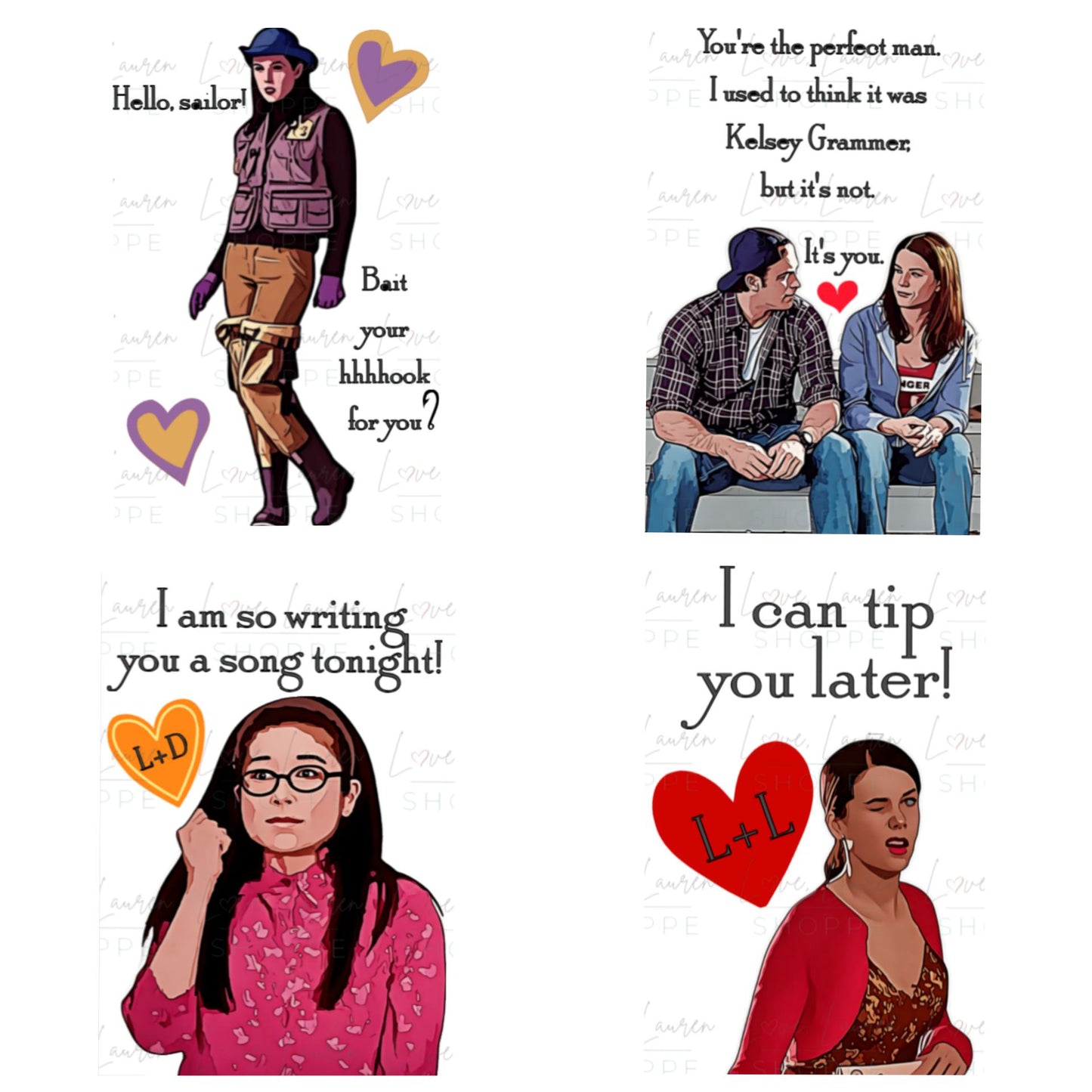 Gilmore Girls Greeting Card - Collection