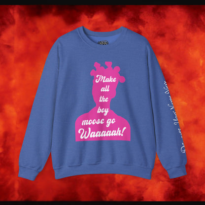 Princess Diaries 2 - Boy Moose - Personalized Crewneck Sweatshirt, Funny Movie Quote, Comfy Top, Gift for Her, Movie Lover, Cozy Pullover