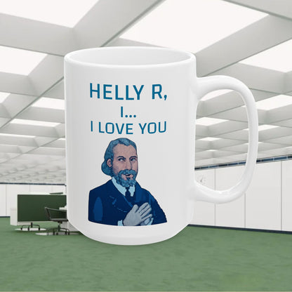 Severance Mug - Kier Loves You Personalized Mugs Lumon Industries TV Show Logo Custom Gift for Friends Coworkers Fans 11oz 15oz