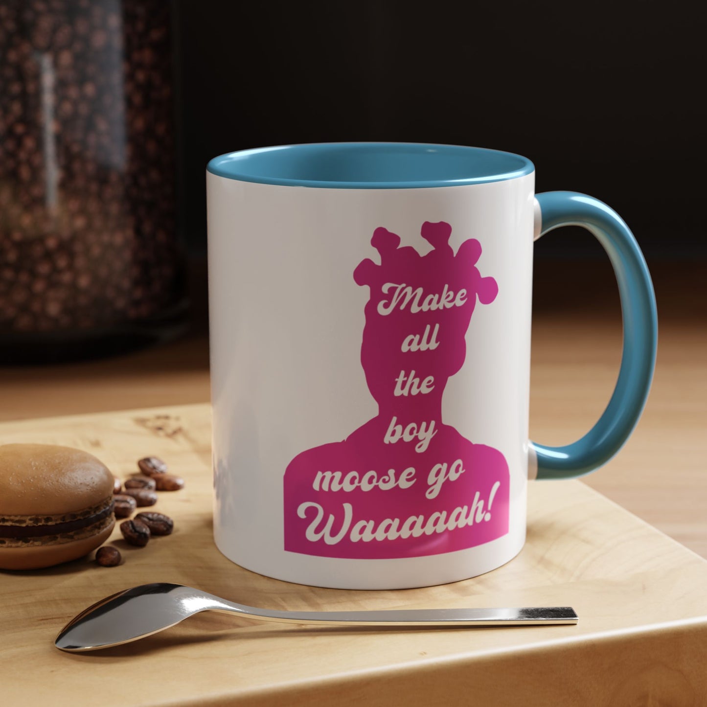 Princess Diaries 2 - Boy Moose - Coffee Mug - Fun Gift for Moms, Unique Kitchen Decor, Perfect for Birthdays, Mother's Day, or Everyday Use