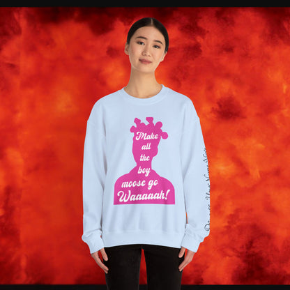 Princess Diaries 2 - Boy Moose - Personalized Crewneck Sweatshirt, Funny Movie Quote, Comfy Top, Gift for Her, Movie Lover, Cozy Pullover