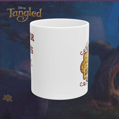 Disney Tangled Ceramic Mug, Magical Gift for Rapunzel Fans, Perfect for Home & Office Decor, Ideal for Mother's Day, Birthday, or Holidays