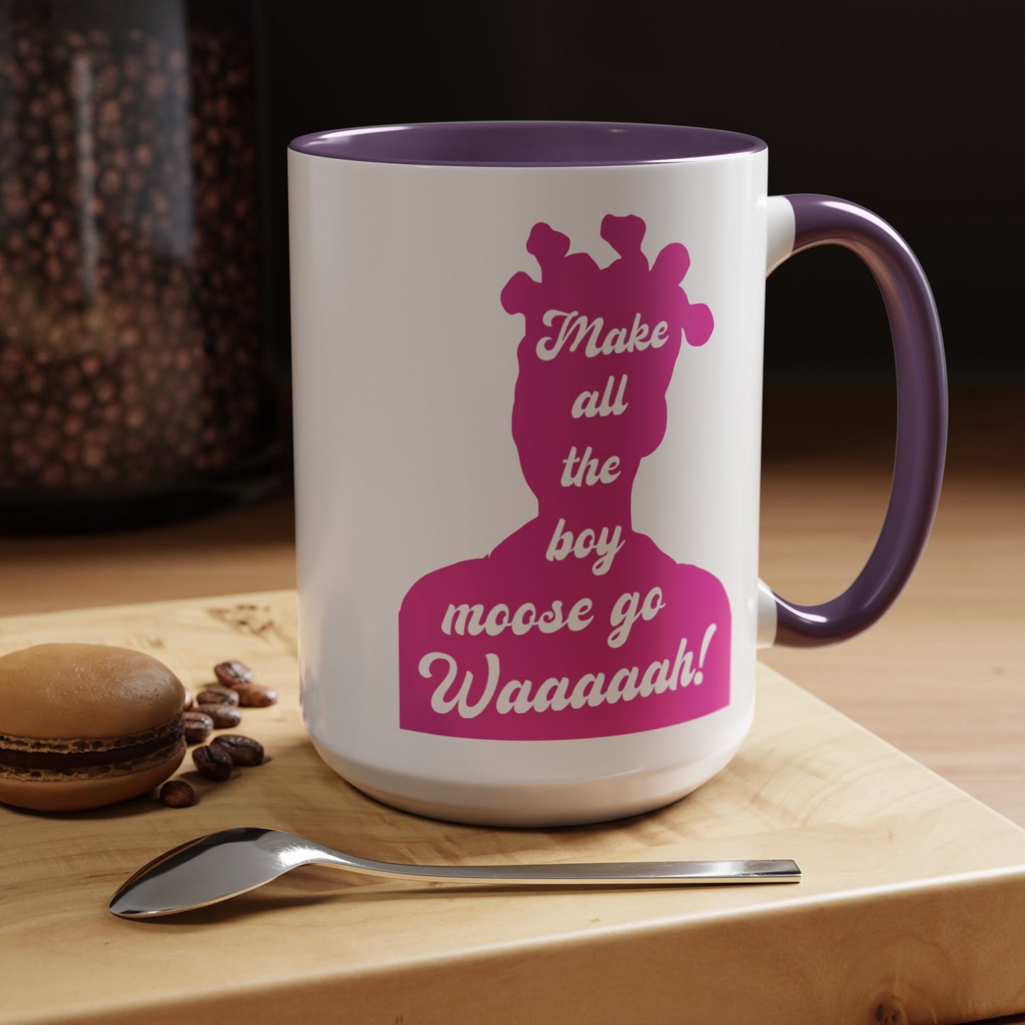 Princess Diaries 2 - Boy Moose - Coffee Mug - Fun Gift for Moms, Unique Kitchen Decor, Perfect for Birthdays, Mother's Day, or Everyday Use