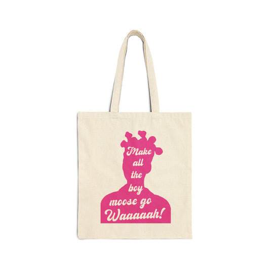 Princess Diaries 2 - Boy Moose - Tote Bag, Funny Movie Quote, Gift for Her, Movie Lover, Eco-friendly Canvas Carry-All, Perfect for Shopping, Library, Beach, and Gifts