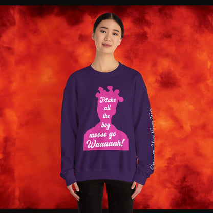 Princess Diaries 2 - Boy Moose - Personalized Crewneck Sweatshirt, Funny Movie Quote, Comfy Top, Gift for Her, Movie Lover, Cozy Pullover