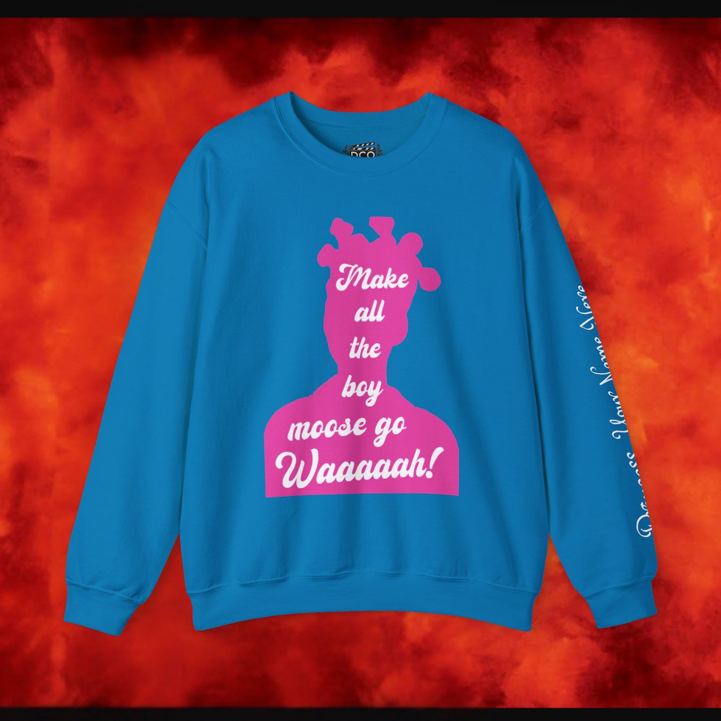 Princess Diaries 2 - Boy Moose - Personalized Crewneck Sweatshirt, Funny Movie Quote, Comfy Top, Gift for Her, Movie Lover, Cozy Pullover