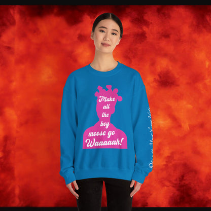 Princess Diaries 2 - Boy Moose - Personalized Crewneck Sweatshirt, Funny Movie Quote, Comfy Top, Gift for Her, Movie Lover, Cozy Pullover