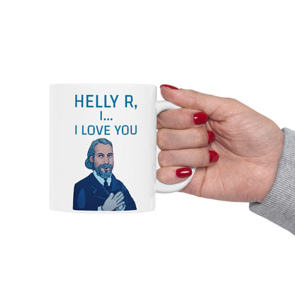 Severance Mug - Kier Loves You Personalized Mugs Lumon Industries TV Show Logo Custom Gift for Friends Coworkers Fans 11oz 15oz