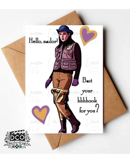 Gilmore Girls Greeting Card - "Hello Sailor"