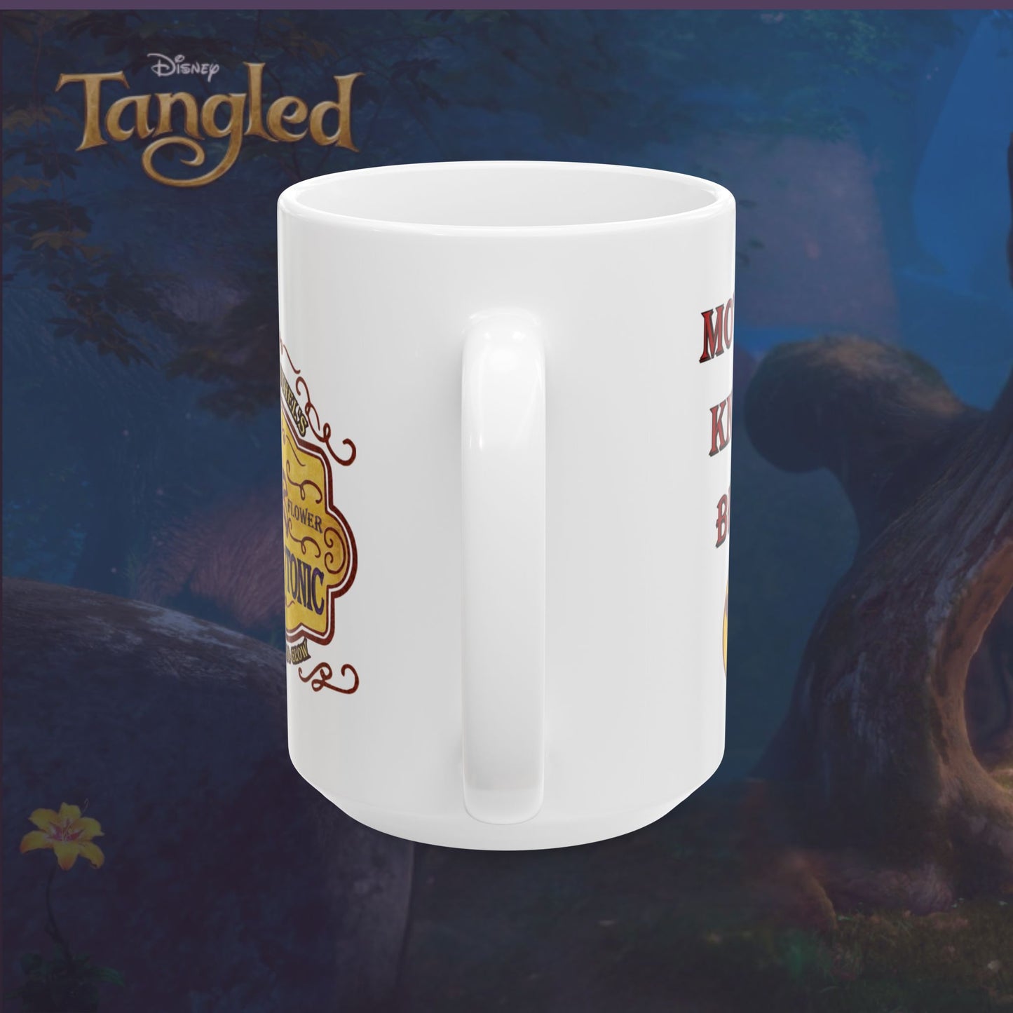 Disney Tangled Ceramic Mug, Magical Gift for Rapunzel Fans, Perfect for Home & Office Decor, Ideal for Mother's Day, Birthday, or Holidays