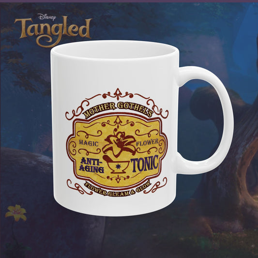 Disney Tangled Ceramic Mug, Magical Gift for Rapunzel Fans, Perfect for Home & Office Decor, Ideal for Mother's Day, Birthday, or Holidays