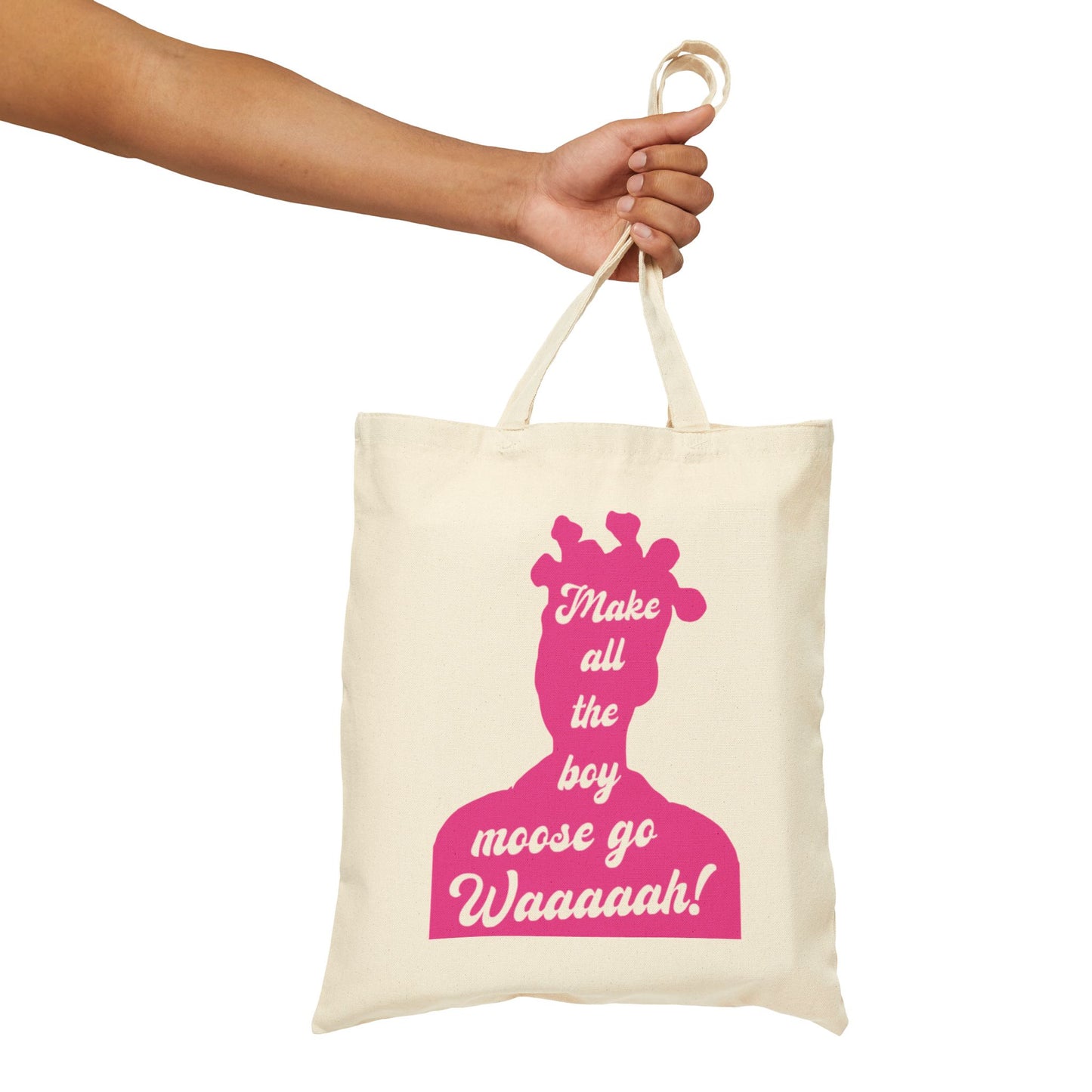 Princess Diaries 2 - Boy Moose - Tote Bag, Funny Movie Quote, Gift for Her, Movie Lover, Eco-friendly Canvas Carry-All, Perfect for Shopping, Library, Beach, and Gifts