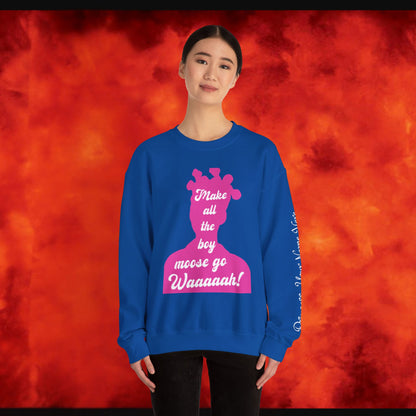 Princess Diaries 2 - Boy Moose - Personalized Crewneck Sweatshirt, Funny Movie Quote, Comfy Top, Gift for Her, Movie Lover, Cozy Pullover