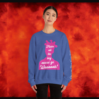 Princess Diaries 2 - Boy Moose - Personalized Crewneck Sweatshirt, Funny Movie Quote, Comfy Top, Gift for Her, Movie Lover, Cozy Pullover