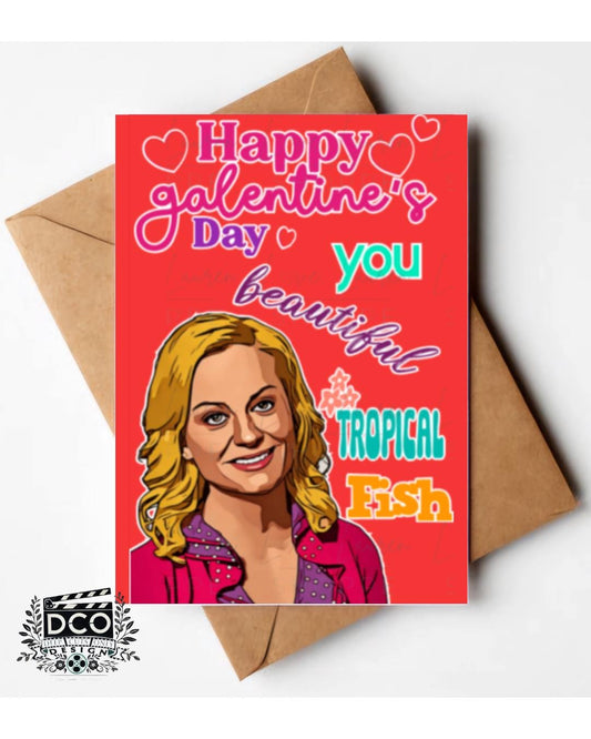 Parks and Recreation Valentine's Day Card - Galentine's Day