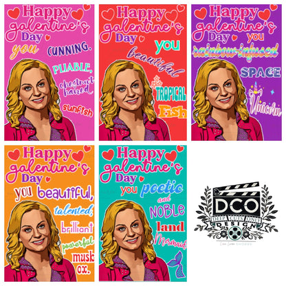 Parks and Recreation Valentine's Day Card - Collection
