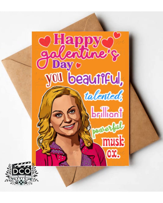 Parks and Recreation Valentine's Day Card - Galentine's Day
