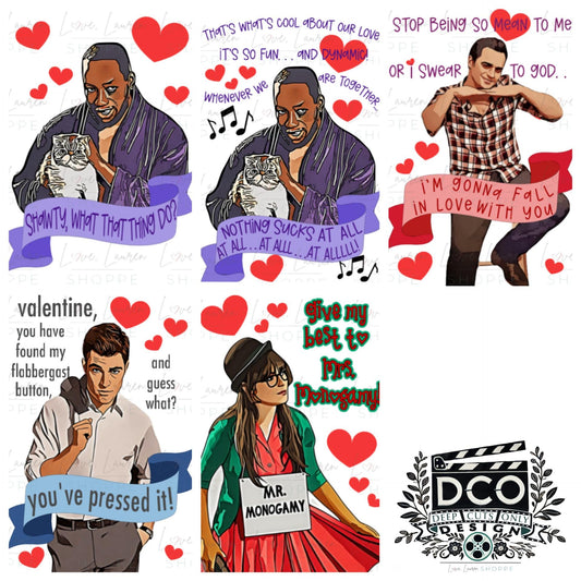 New Girl Valentine's Day Card - Collection