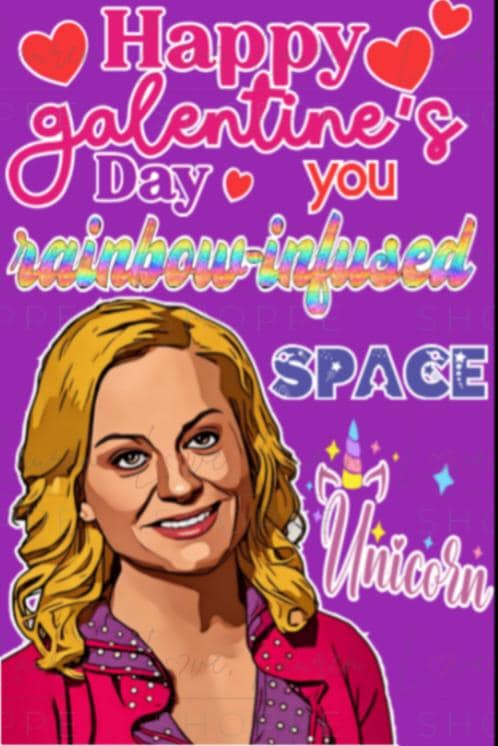 Parks and Recreation Valentine's Day Card - Galentine's Day