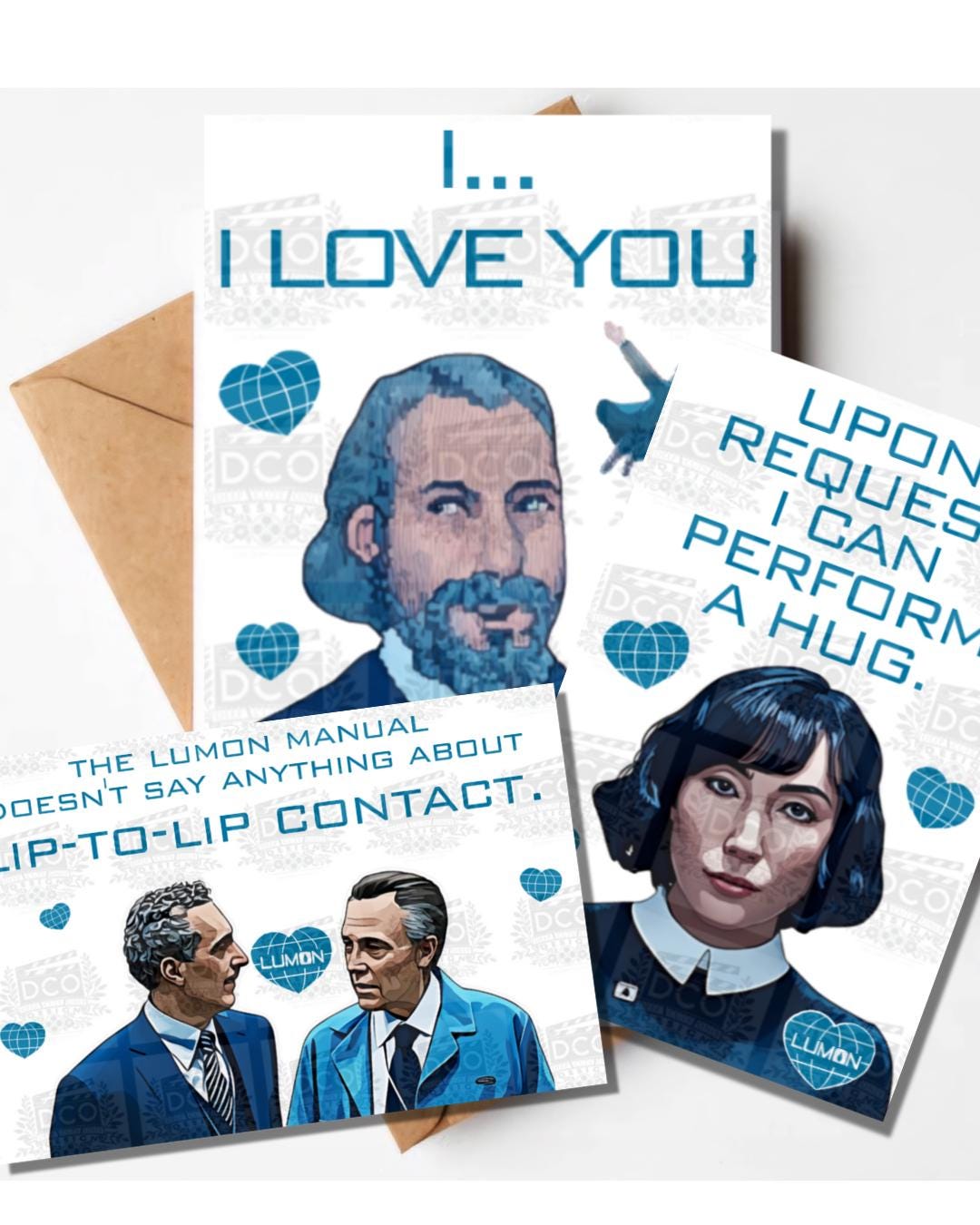 Severance Greeting Card - Collection