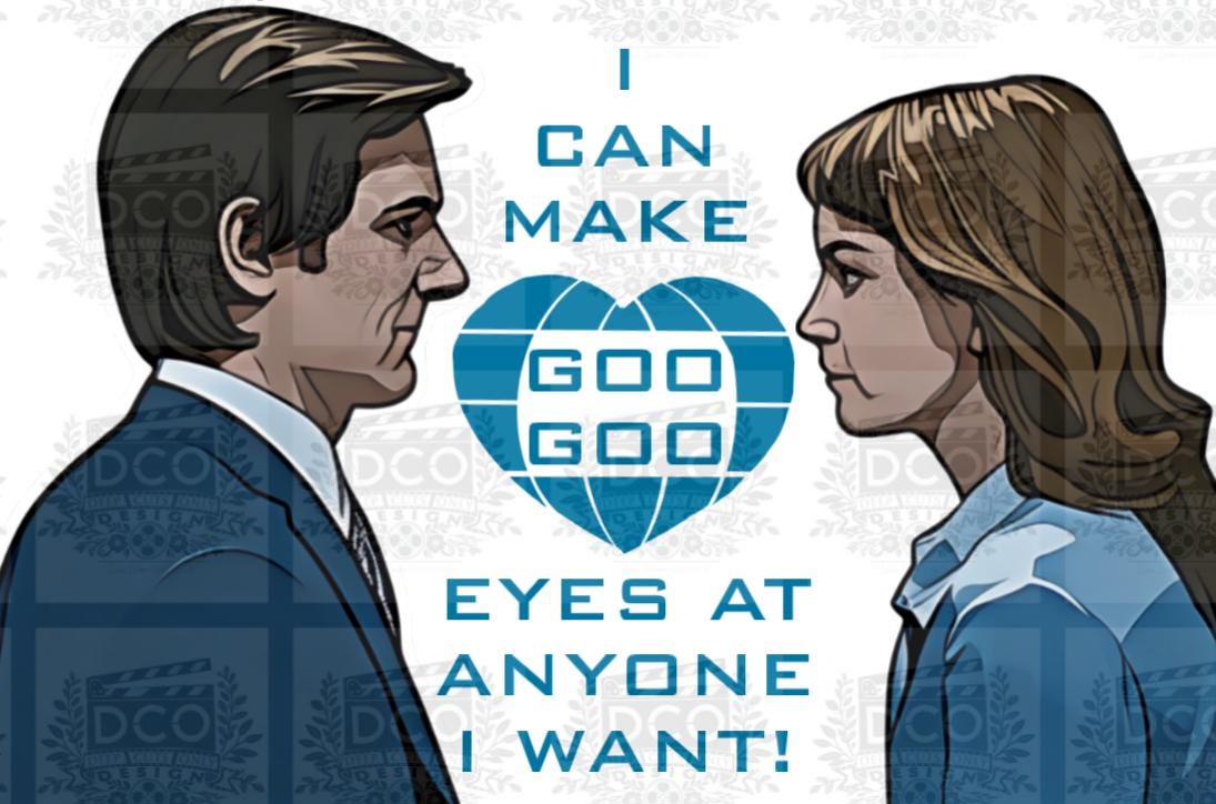 Severance Greeting Card - Goo Goo Eyes (Digital Download)