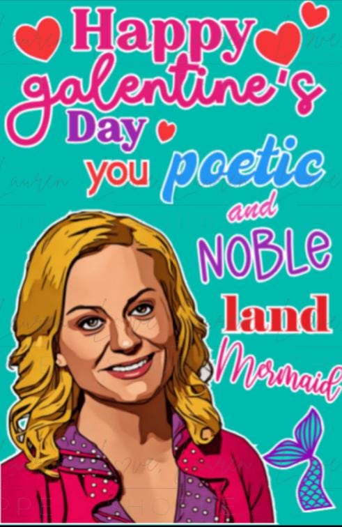 Parks and Recreation Valentine's Day Card - Galentine's Day